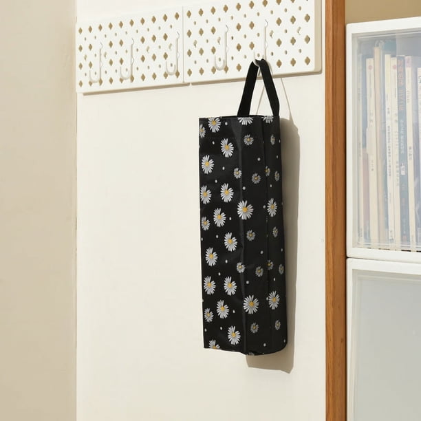 1pc, Foldable Hanging Storage Bag, Garbage Bag For Storing Household And Kitchen Food Bag Containers