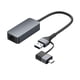thumbnail image 5 of Adaptador USB C A Ethernet 2 En 1 Convertidor De Red ETHERNET 10/100/1000/2500Mbps, 5 of 5