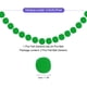 thumbnail image 2 of Uxcell 2Pcs Guirnalda de Bolas de Fieltro Verde Claro Pom Pom Guirnalda Bolas Colgantes 8.2 Pies de Largo 24 Bolas para Navidad, 2 of 6