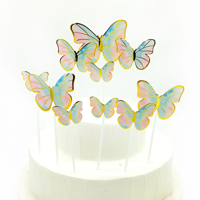 Genérico - Topper Deco Mariposa Celeste X10 Uni