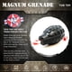 thumbnail image 3 of Remolcador para perros SodaPup USA-K9 Magnum Grenade de goma negro, 3 of 6