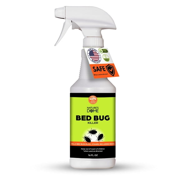 Spray para chinches Nature's Dome, 473 ml, 100% natural
