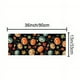 thumbnail image 3 of 1pc Fall Colorful Pumpkin Table Runner - Watercolor Thanksgiving Harvest Teal Maple Leaves Burlap Dining Decoration for Halloween and Autumn Holiday Party Gift, 3 of 4