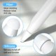thumbnail image 3 of Puntas JOOSKO 10 unidades Blanco Leche Antideslizante para Apple Pencil, 3 of 7