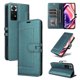 thumbnail image 1 of Premium Wallet Case for Xiaomi Redmi Note 11/11s with Card Slots & Kickstand, Flip Cover Green, 1 of 6