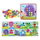 thumbnail image 4 of Mosaico Pegboard Juguetes Educativos Con Clavijas Para Niños De 2 3 4 Años Niños Pequeños Estilo F, 4 of 5