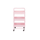 thumbnail image 2 of Carrito Organizador Metálico 3 Niveles Multiusos Con Ruedas Rosa, 2 of 3