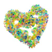 Magideal - 300 Piezas De Adoquines Luminosos Coloridos, Piedras De Guijarros Brillantes En La Oscuridad Para La Decoración De Pasarelas De Jardín, Pecera De