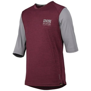 Jersey Ixs Manga 3/4 Carve X Raisin Xs 48Eu