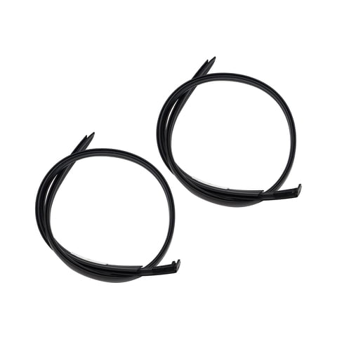 Ioensy - 2 Uds. Goma Para Pelar El Clima De Moldura De Techo Para Tundra Double Cab 07-20