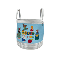 Estilodomus - Canasto Organizador Infantil 30X32Cm Cesta Azul