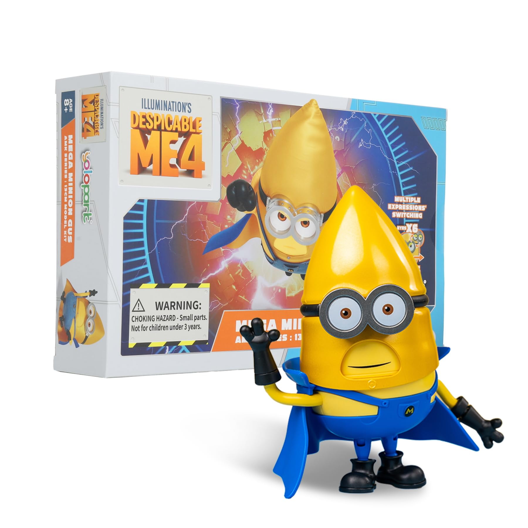 Figuras De Acción Mega Gus De Toy Yolopark Minions, Despicable Me 4