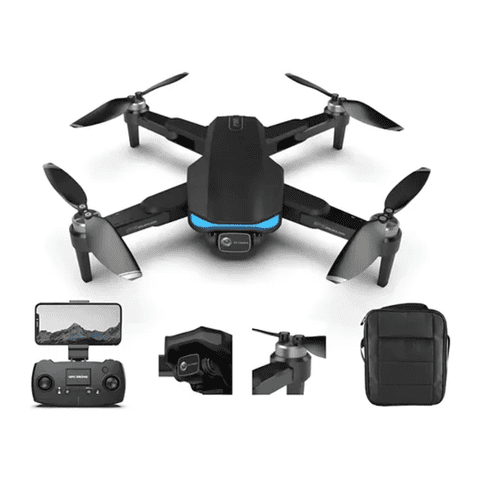 Genérico - Drone F188 Cámara 6K Gps 1Km +2 Baterías