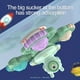 thumbnail image 4 of Children's Cartoon Suction Cup Rotating Toy Baby Space Suction Cup Rotating Music Baby Gyro Toys Children's Teether Bathroom Gnawing Fingertip Gyro Toys 0-3 Years Old, 4 of 4