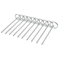 Ioensy - 10 Brochetas Para Freidora De Aire, Universales, Duraderas, Fáciles De Limpiar, Brochetas De Kebab De Pie