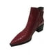 thumbnail image 4 of Botín Ecocuero  ZAX51 Rojo, 4 of 5