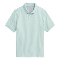 Polo Vineyard Vines Edgartown Piqué Aqua Haze, Talla S