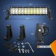 thumbnail image 2 of Barra de luces LED Nilight, 13,5 pulgadas, 72 W, diseño curvo, tipo «Flood», 2 of 9