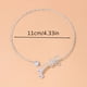 thumbnail image 2 of Elegant Glitter Choker Necklace with Artificial Diamonds and Butterfly Shaped Chain - Perfect Gift for Men and Women, 2 of 4