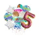 thumbnail image 4 of Globos De Helado Globos Numéricos Enormes Y Versátiles Para El Cumpleaños De Verano Número 5, 4 of 5