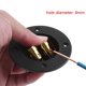 thumbnail image 5 of Caja de altavoz Terminal Cup BLUECELL, 1 par, 3 pulgadas, chapada en oro, 5 of 8