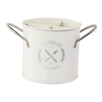 Bothyi - Caja Organizadora De Almacenamiento De Cubiertos, Jaula Para Palillos, Drenaje, Para Mesa, Cocina, Hogar