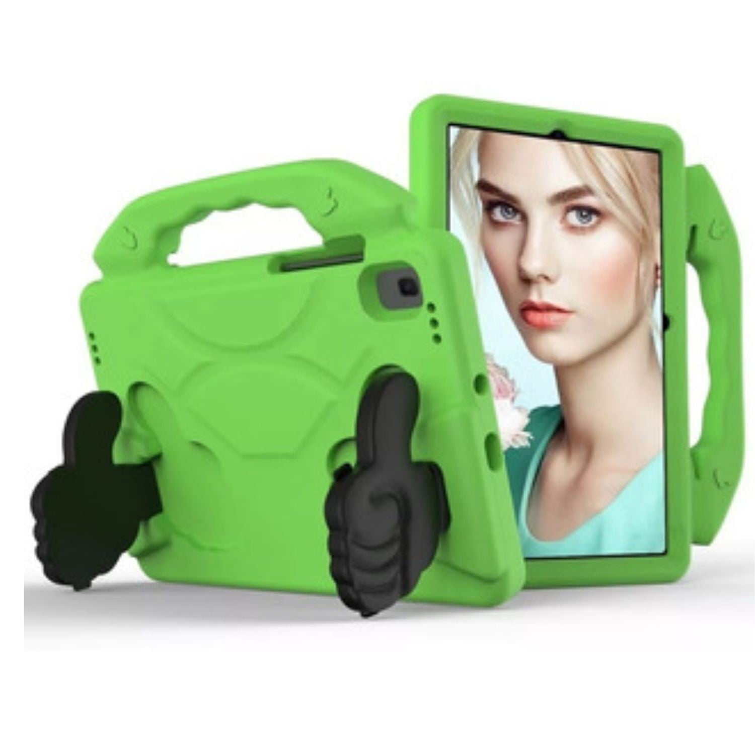 Mar Cases - Carcasa Niños Antigolpes Para Tablet Huawei Matepad Se 11 Verde