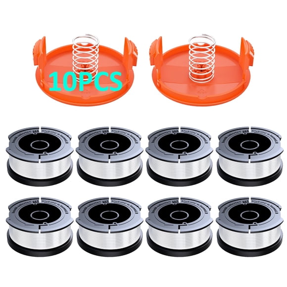 Carrete de hilo para desbrozadora YWTESCH AF-100, paquete de 10, 9,1 m, 1,65 mm