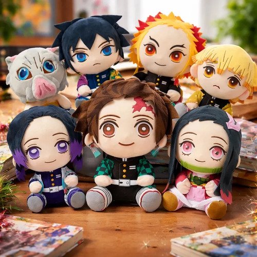 Peluche Demon Slayer Tanjiro Shinobu Calidad Superior 1 Pc