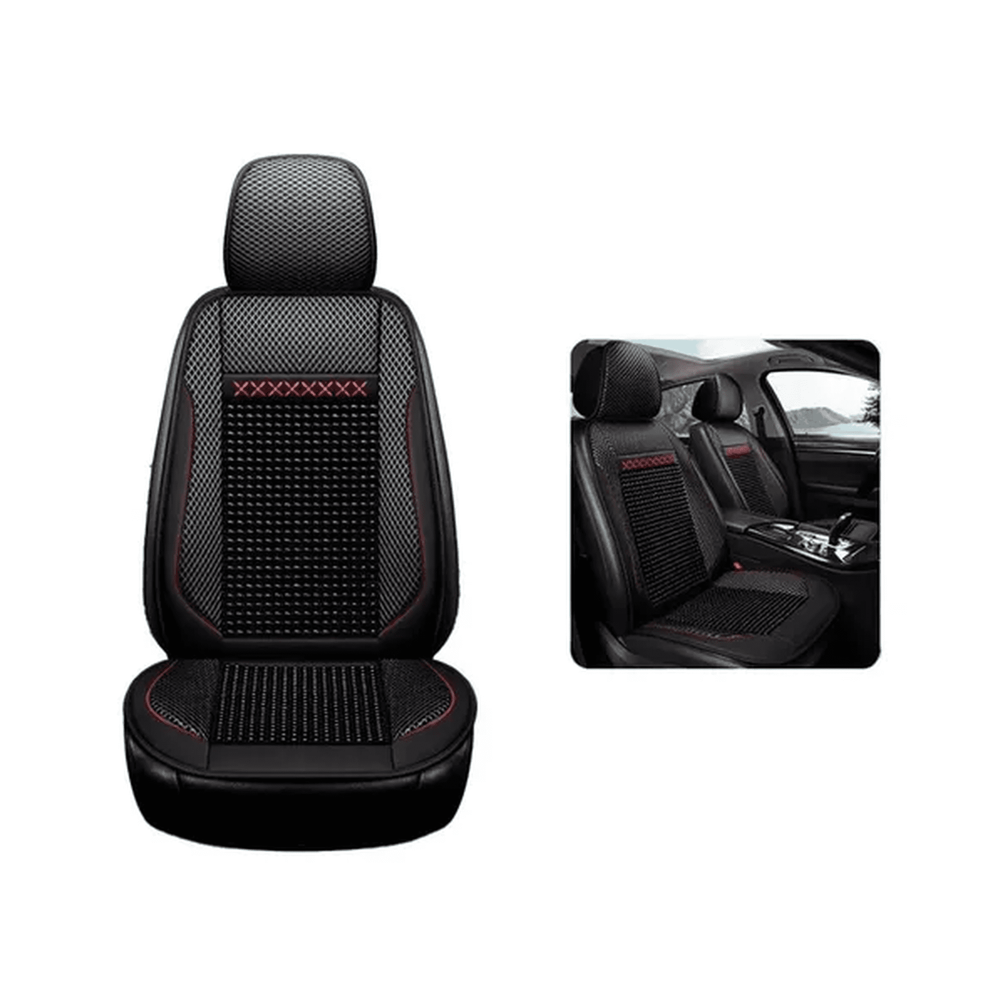 Genérico - Cubre Asiento Bambú Esferas Eco-cuero (precio Por Pieza)