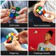 thumbnail image 4 of Juguete de rompecabezas Rubik's Mini 2x2 Cube original para niños y adultos, 4 of 7