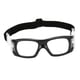 thumbnail image 3 of Gafas deportivas ligeras de baloncesto antivaho para deportes de regate Negro, 3 of 5