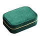 thumbnail image 2 of Caja De Almacenamiento De Joyas Caja De Almacenamiento De Viaje Vitrina Para Anillos Relojes Tachuelas Verde, 2 of 5