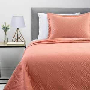 Zahr - Cubrecama Ultrasonic Color Coral 1.5 P