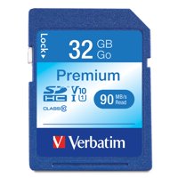 Tarjeta De Memoria Verbatim Premium Sdhc 32Gb Class 10 Uhs-I Blue