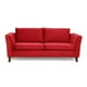 thumbnail image 1 of Sofá Ema 3C Felpa Rojo, 1 of 2