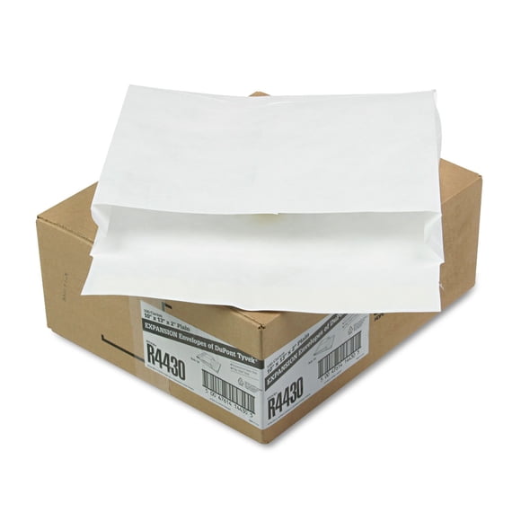 Sobre Expandible Survivor 25x33x5cm Blanco 8 kg 100 unidades