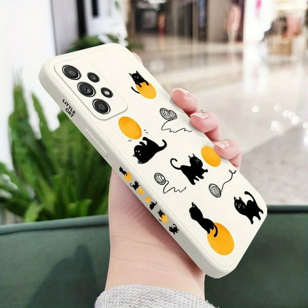 Woolen Cat For Samsung A54, A34, A24, A14, A73, A53, A33, A23, A13 S21FE S21 S21Plus S23 S23Plus S23Ultra S22 S22Plus S22Ultra S20FE