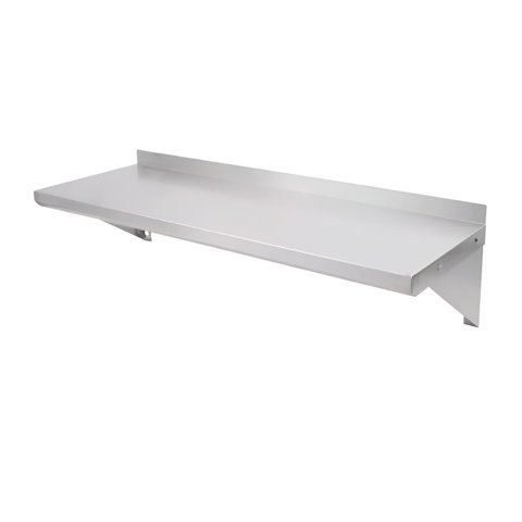 Imas - Repisa Mural Acero Inoxidable 60X30 Cm