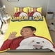 thumbnail image 1 of Samson y Gert Conjunto de sábanas temático, trío de piezas, cómodo y amigable con la piel, diseño único, regalo de decoración para el hogar para familiares, amigos y fans,173cm *218cm, 1 of 6