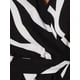 thumbnail image 5 of INSPIRE CHIC Blusa Elegante con Volantes para Mujer, Escote en V Cruzado, Cintura Elástica con Cinturón, Chic Elegante, L Negro, 5 of 6