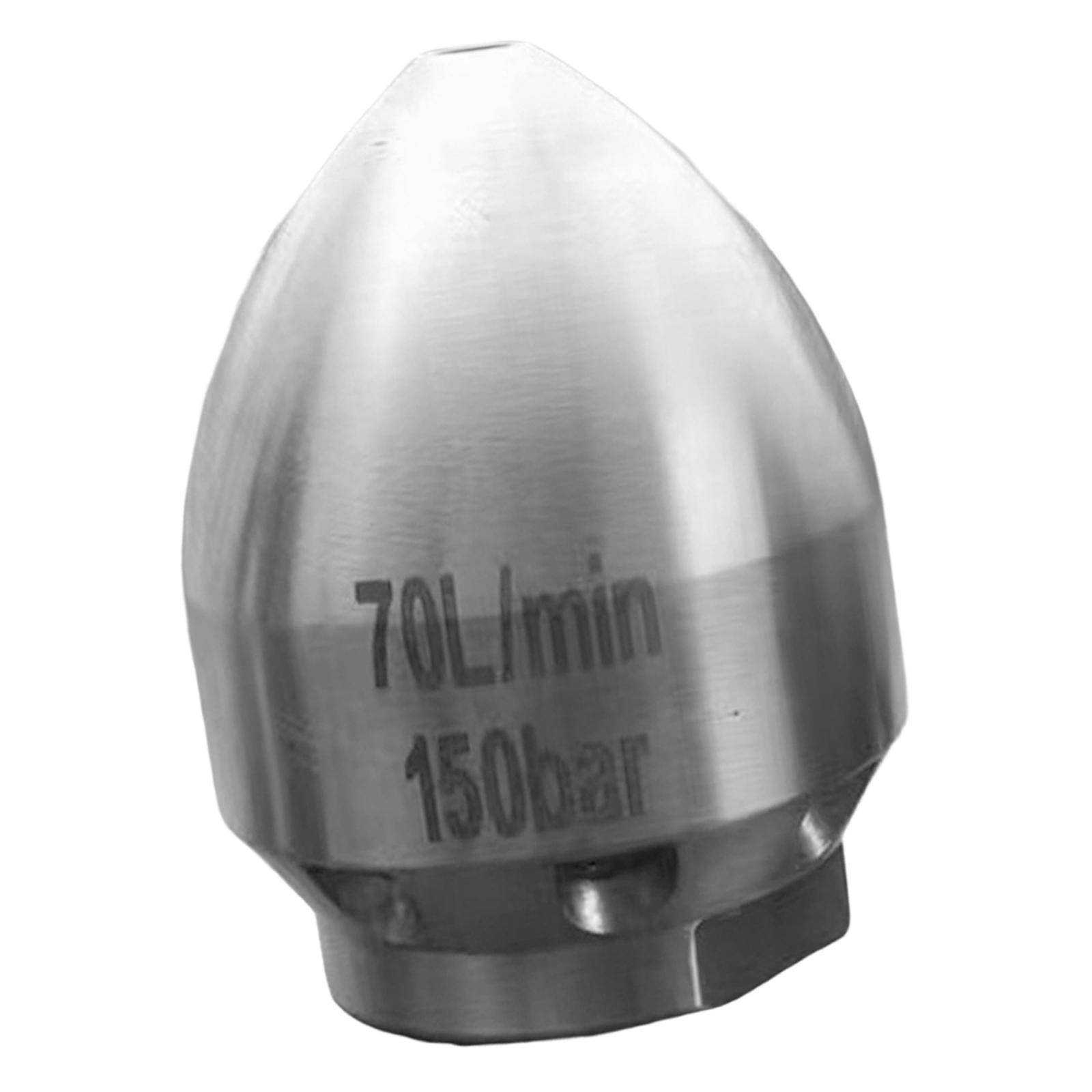 Magideal - Boquilla De Alcantarillado Para Lavadora A Presión, Cabezal Rociador, Lavadora A Presión, Tubería De Alta Presión, Enjuague De Dragado Para Lavado De C