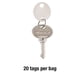 thumbnail image 4 of Etiquetas para Llaves Master Lock 7116D Plástico Blanco Paquete de 20, 4 of 5
