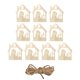 thumbnail image 3 of Recortes De Madera Sin Terminar, 10 Uds., Rodajas De Madera Navide?a Para Proyectos Artesanales, Casa, 3 of 4