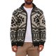 thumbnail image 1 of INSPIRE CHIC Cárdigan de Punto Jacquard para Hombre Chaqueta Vintage de Otoño Invierno 2XL Negro, 1 of 5