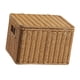 thumbnail image 3 of Organizador De Almacenamiento Decorativo, Cesta De Pan Para Armario, Baño, Hogar, 27 Cm X 21,5 Cm X 18 Cm, 3 of 5