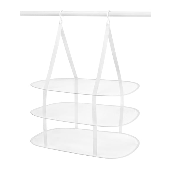Tendedero Whitmor 6506-9367-WHT, plegable, 3 niveles, blanco