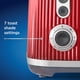 thumbnail image 4 of Palanca De Control Rápido Toaster Retro De 2 Cortes Roja, 4 of 5