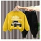 thumbnail image 5 of Buzo Niño Infantil Algodon 2 piezas Poleron Truck amarillo 24, 5 of 5