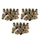 thumbnail image 1 of 60Pcs Campana De Metal Cordón Cuerda Extremo Tapón Del Cable Cuerda Paracord Lock Bronce, 1 of 5